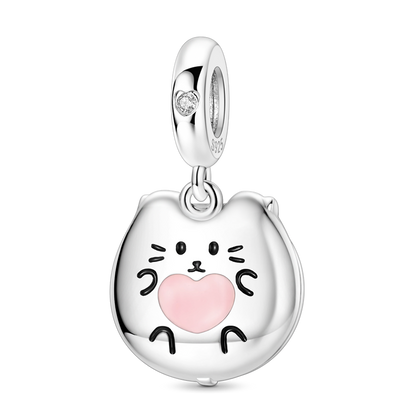 Openable Cat Cake Maker Charm