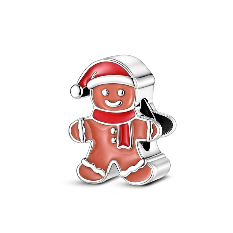 Christmas Gingerbread Man Charm