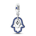Movable Double-Layer Hand Starburst Charm