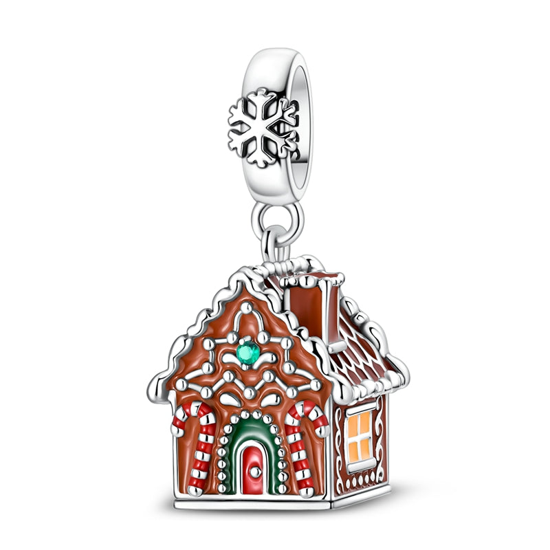 Gingerbread House Openable Charm