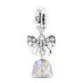 Christmas Bow Bell Charm
