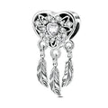 Sparkling Heart Dreamcatcher Charm
