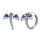 Medium Fire Dragon Earrings