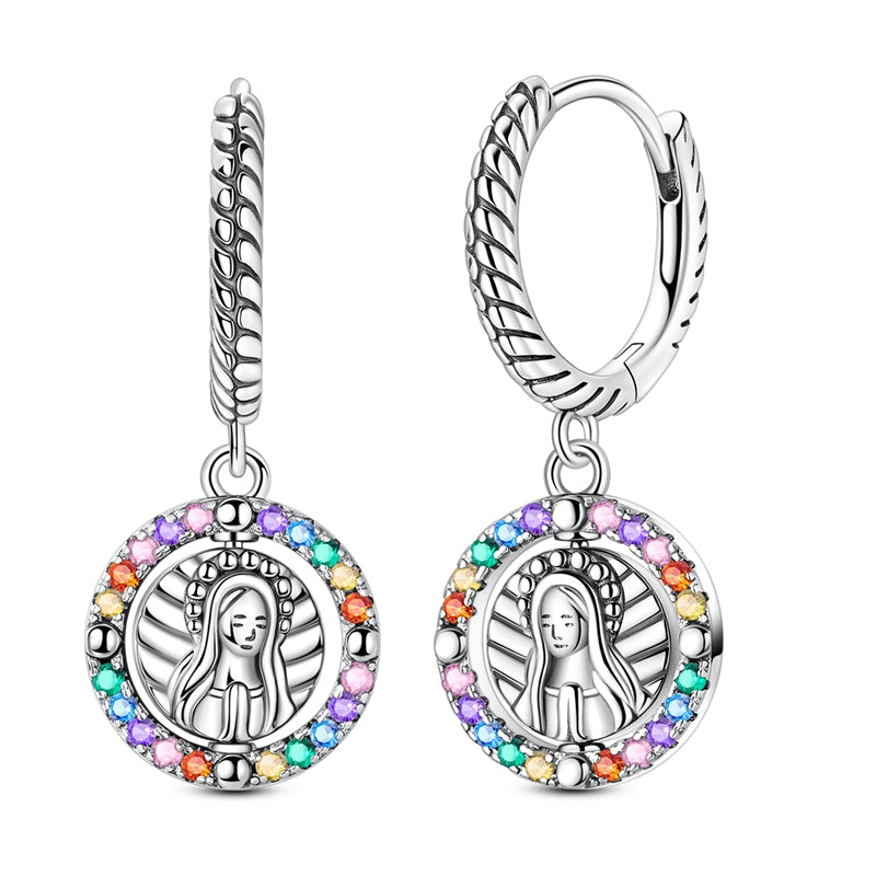 Our Lady of the Cross Earrings