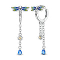Dragonfly Tassel Earrings