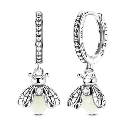 Glow in the Dark Firefly Earrings
