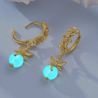Luminous Flower Elf Earrings