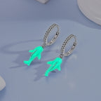 Luminous Whale Shark Earrings