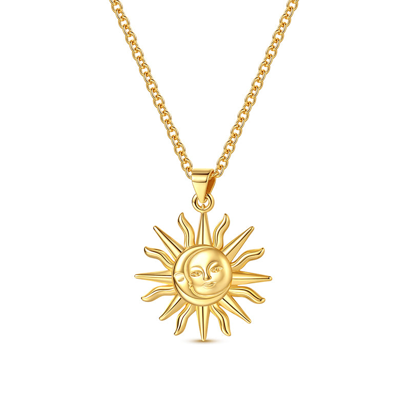 Sun and Moon Necklace