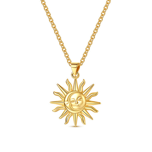 Sun and Moon Necklace