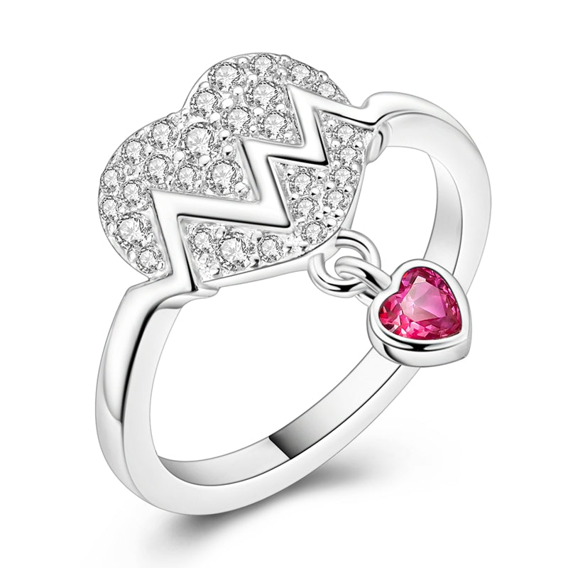 Valentine's Day Heartbeat Ring