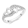 Valentine's Day Heart-Shaped Wrap Ring