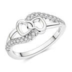 Valentine's Day Heart-Shaped Wrap Ring