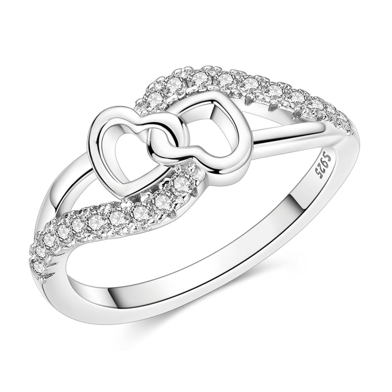 Valentine's Day Heart-Shaped Wrap Ring