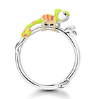 Spring Chameleon Ring