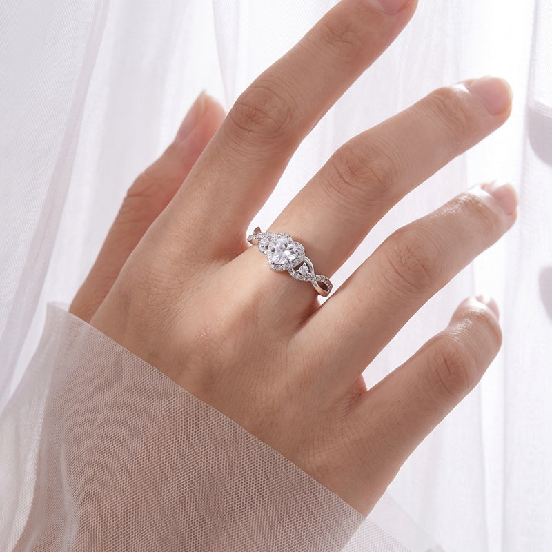 Infinite Heart Wedding Ring