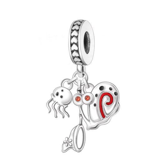 Marine Life Three-piece Set Charm