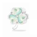 Three-Leaf Green Heart Shape Charm