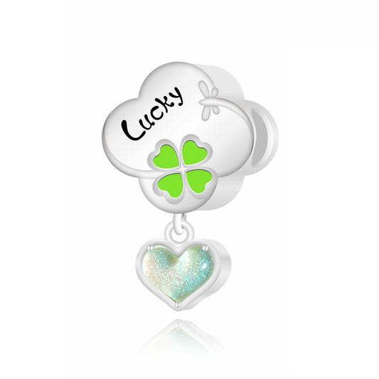 Lucky 4 Leaves Charm