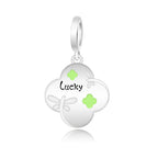 Lucky 4 Leaves Charm