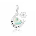 Flower 4 Leaves Charm