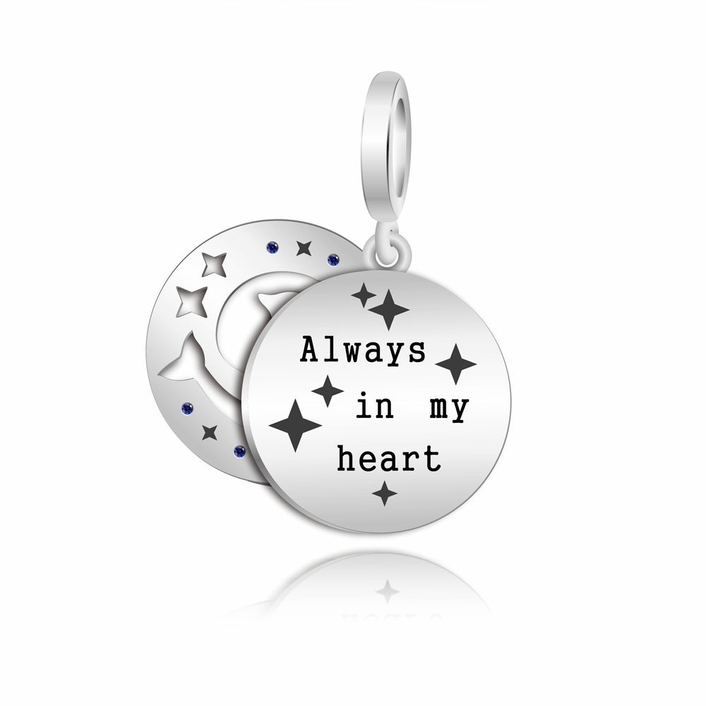 Dolphin Two-piece Charm