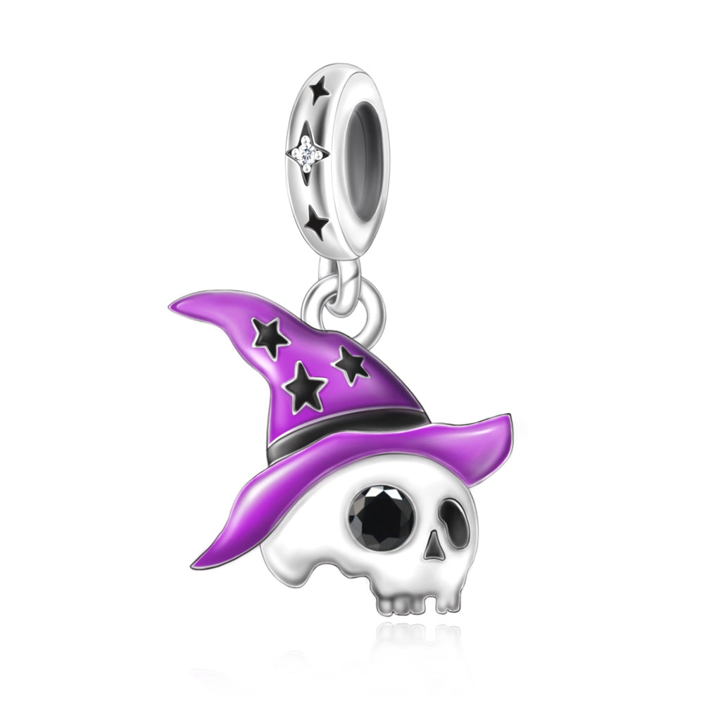 Half Skull Charm