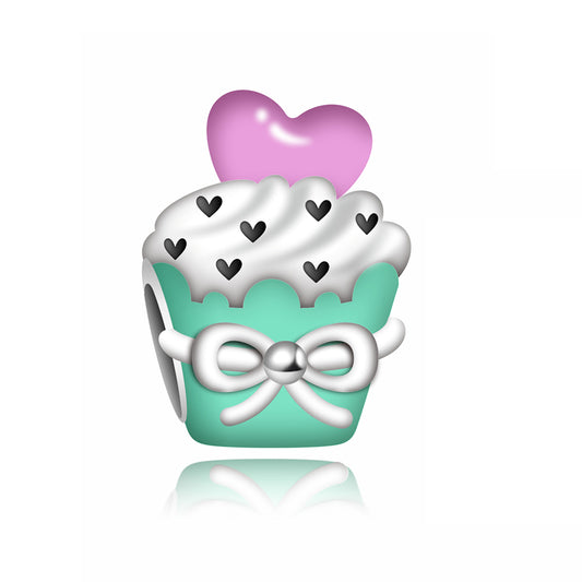 Bow Love Cake Charm