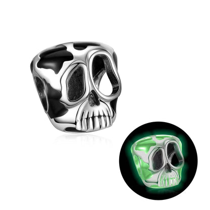 Luminous Skull Charm