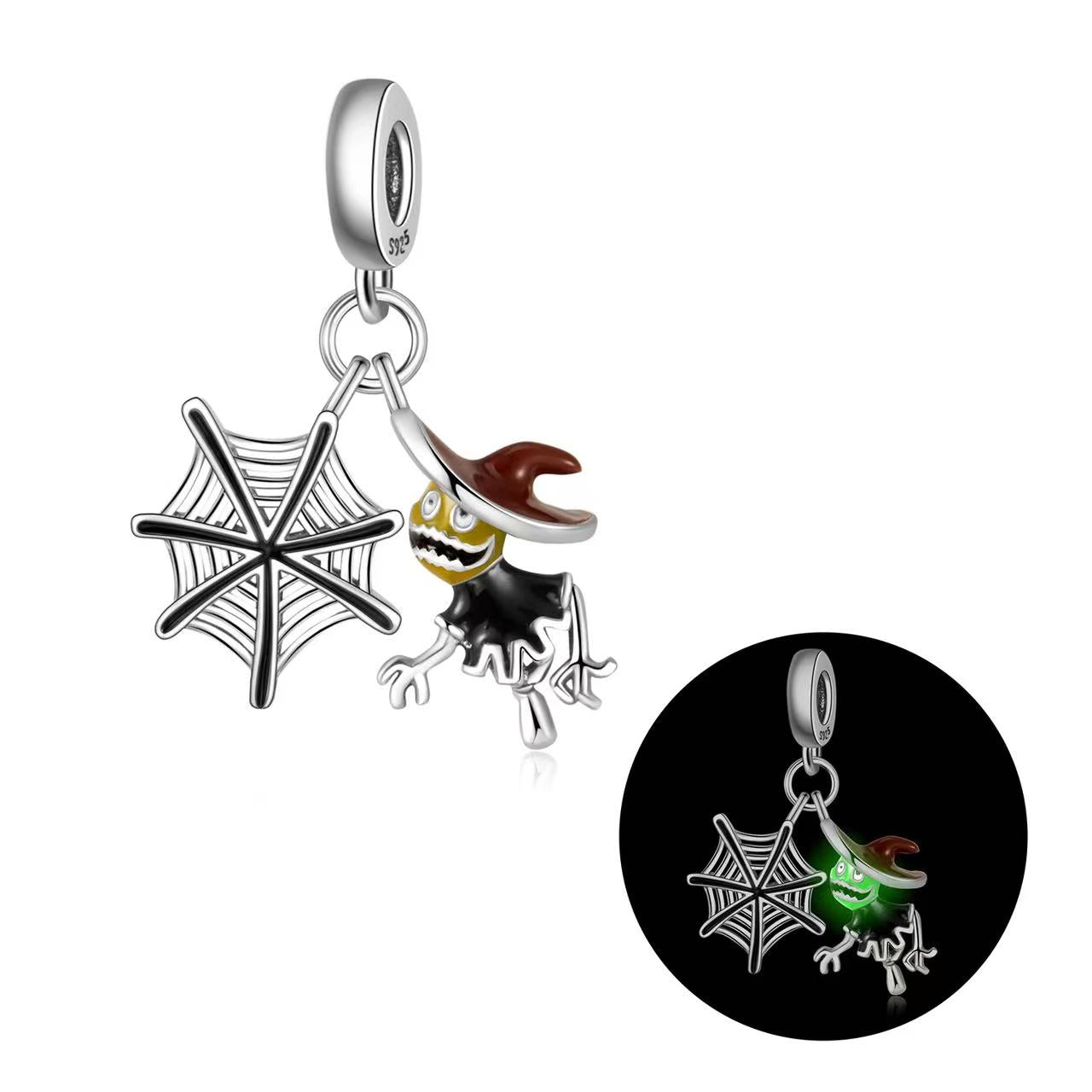 Luminous Death and Spider Web Charm