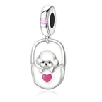 Lock Dog Charm