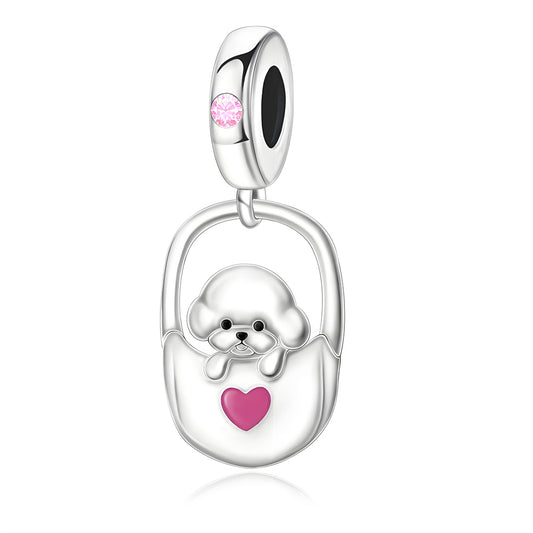 Lock Dog Charm