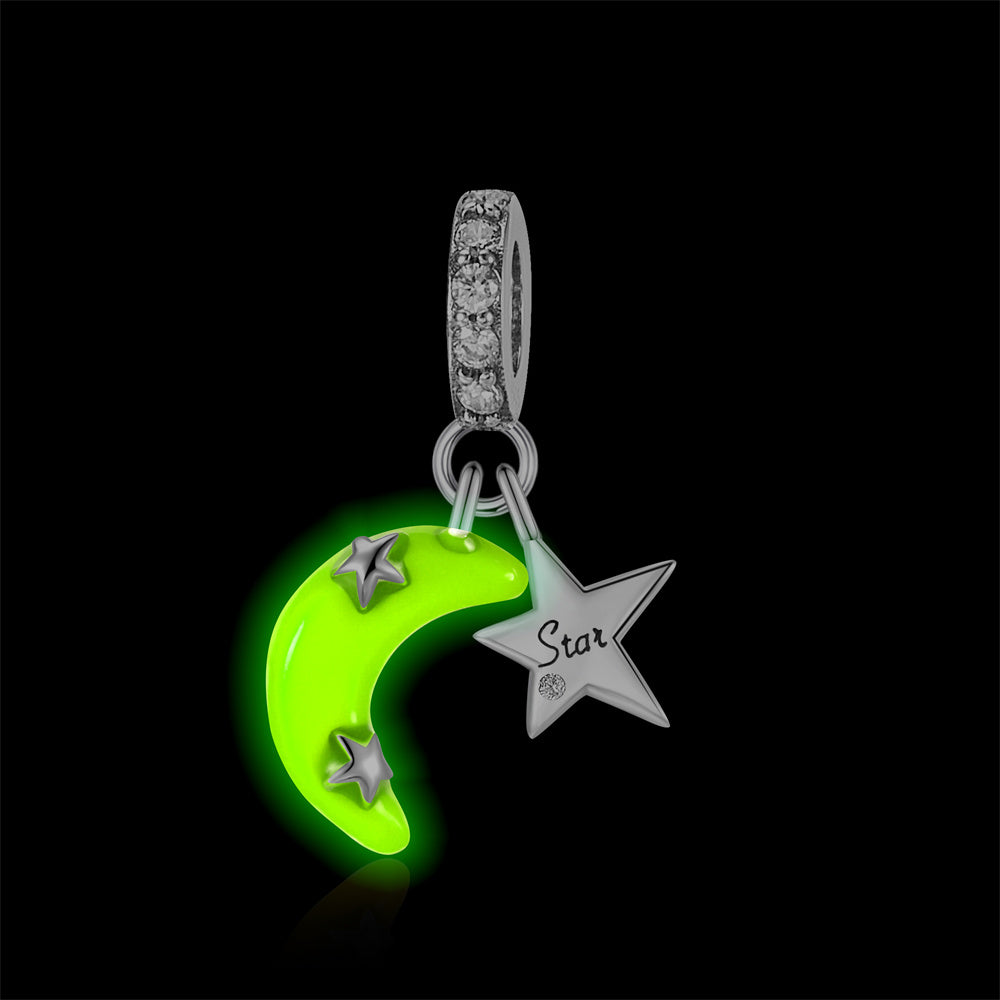 Night light--stars and moon Charm
