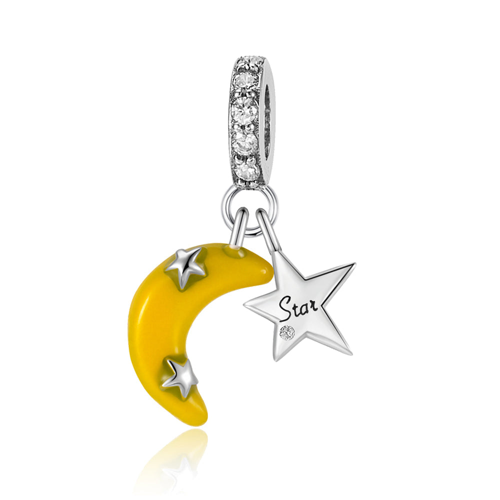 Night light--stars and moon Charm