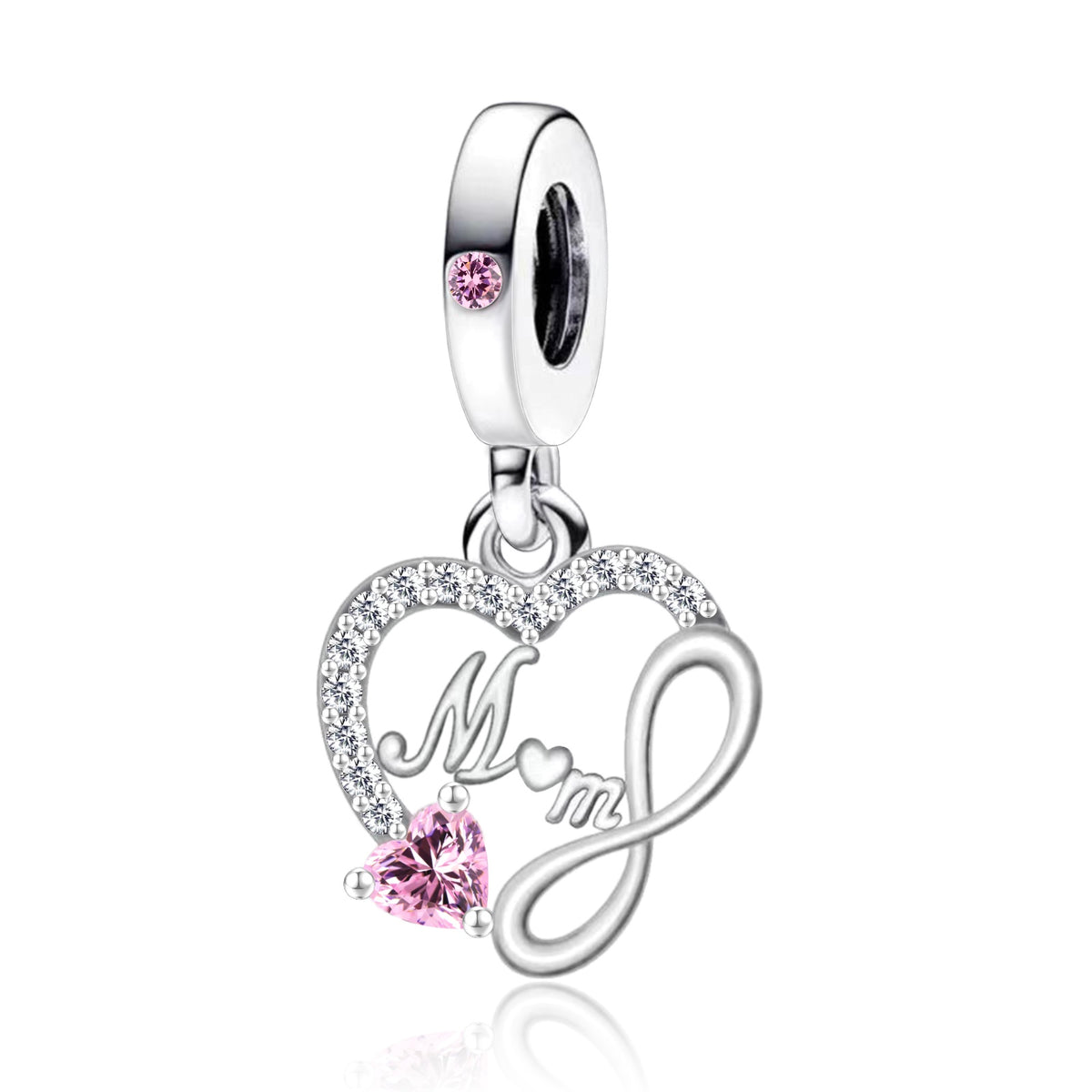 Love U  Mom Charm