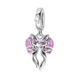 Purple Bow Charm