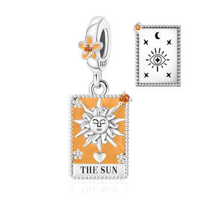 Tarot Sun Card Charm