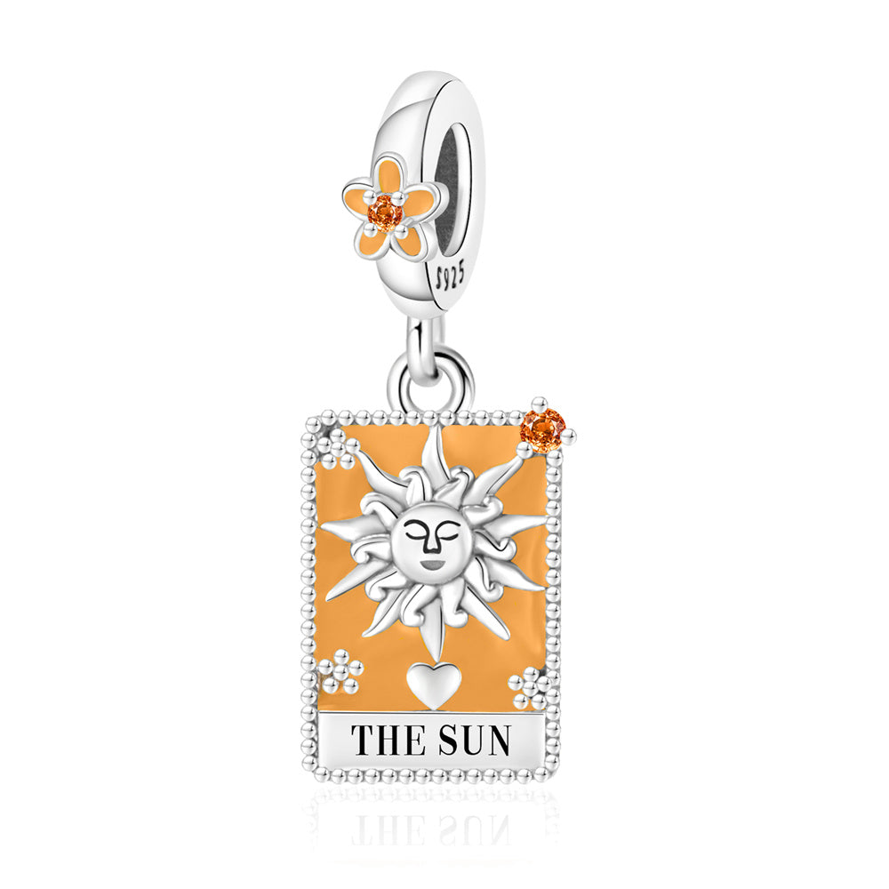 Tarot Sun Card Charm