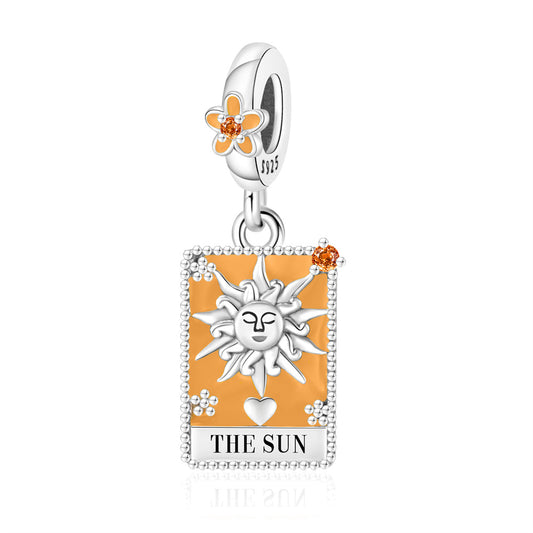 Tarot Sun Card Charm
