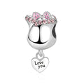 3D Rose Charm