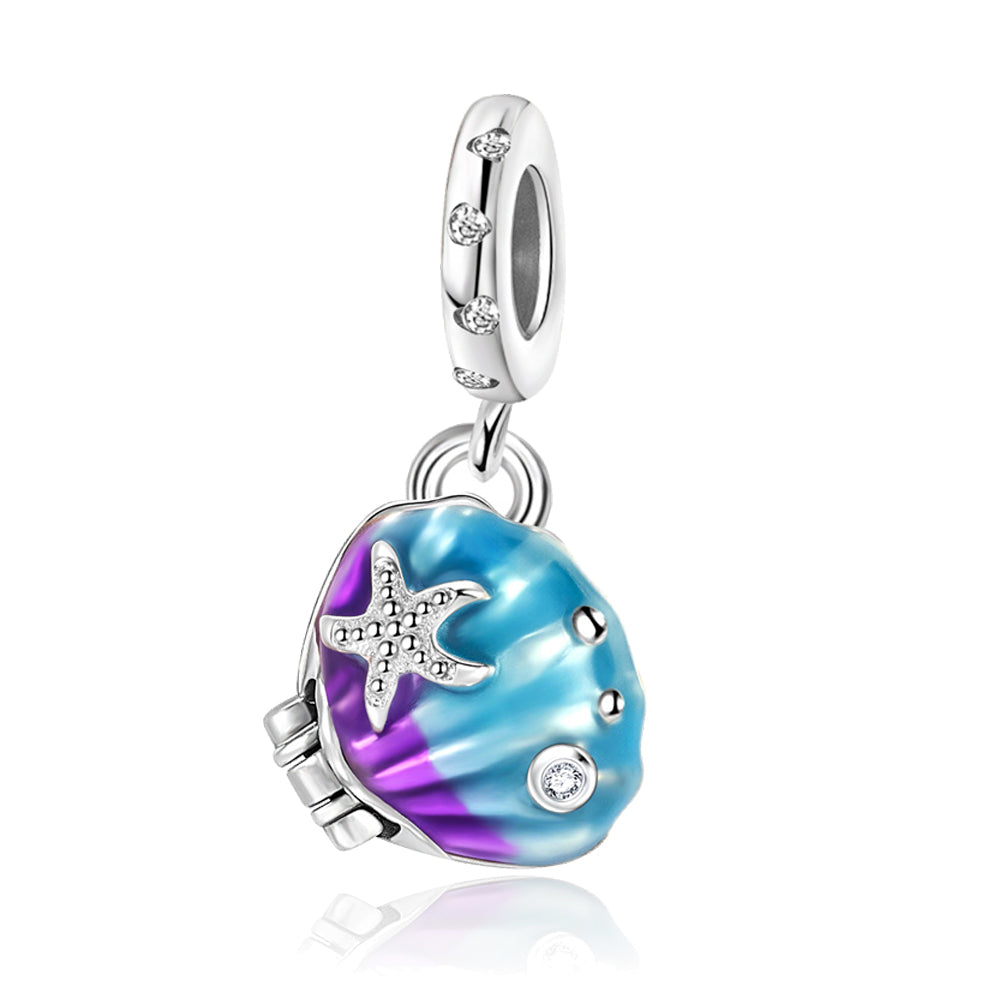 Openable Pearl Shell Charm