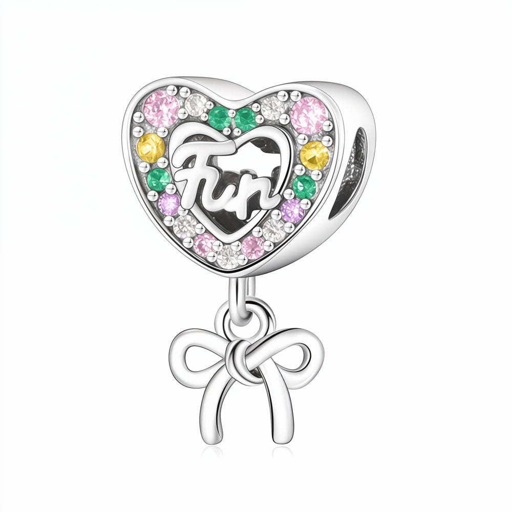 Childlike Fun Love Bow Charm