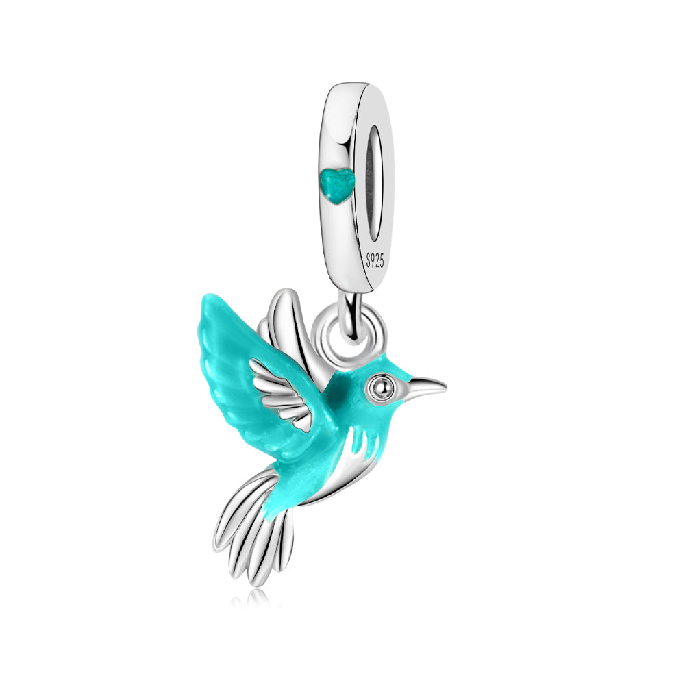 Green Kingfisher Charm
