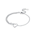 Hollow Heart Eternal Love Bracelet