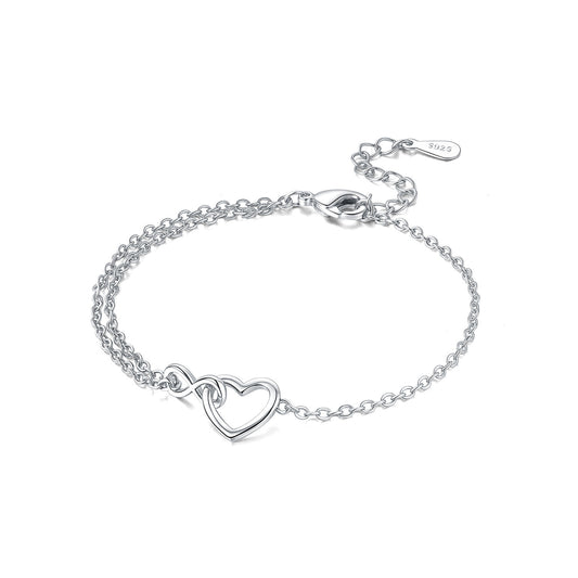 Hollow Heart Eternal Love Bracelet