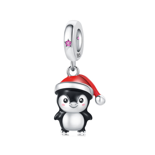 Christmas Penguin Charm