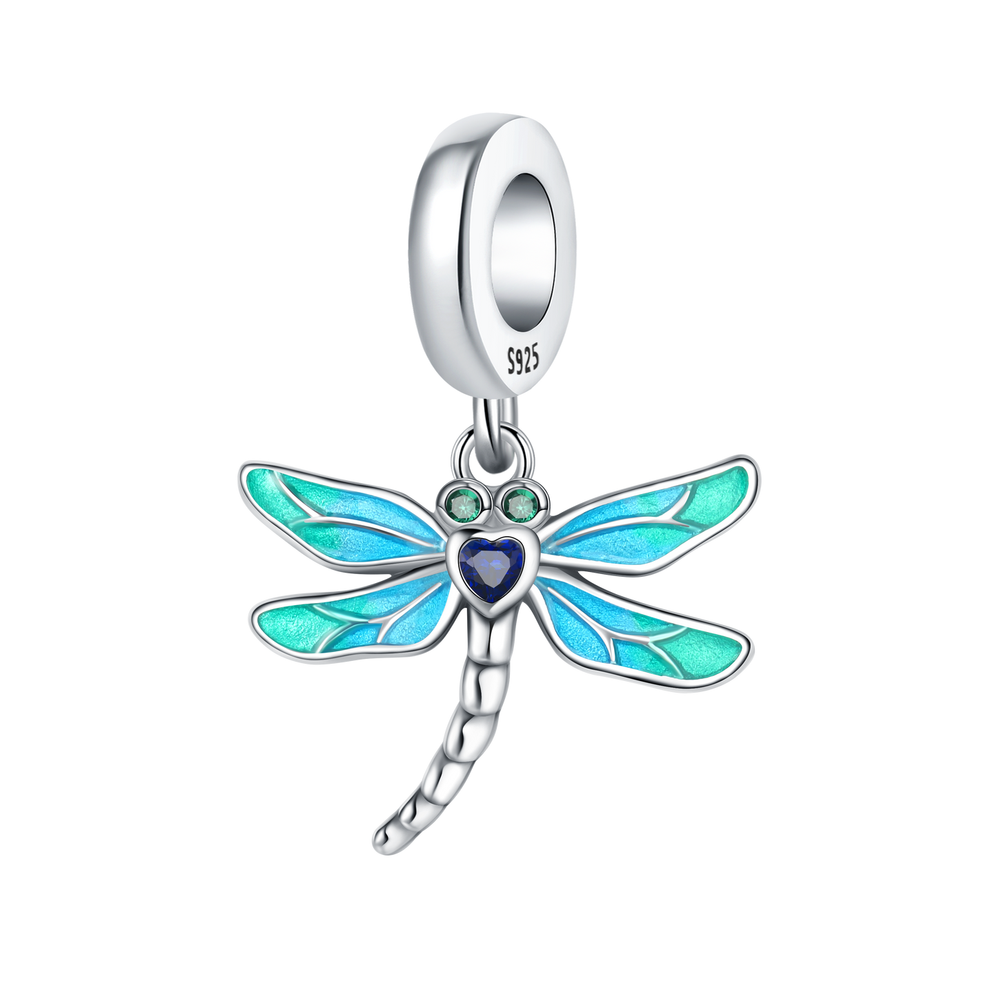 Gradient Dragonfly Charm