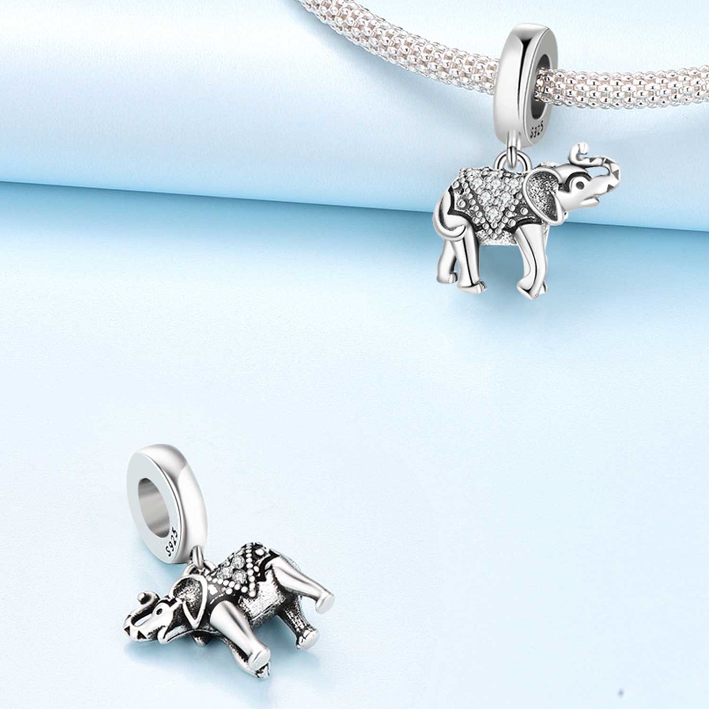 Elephant Pendant Charm