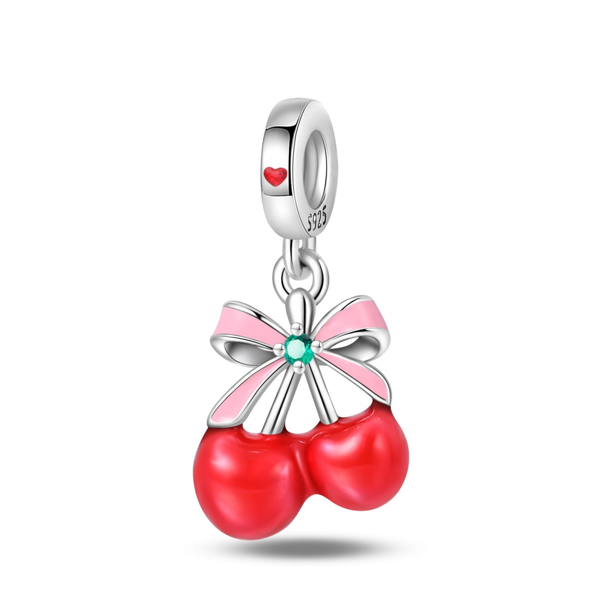 Afternoon Tea Bow Cherry Charm