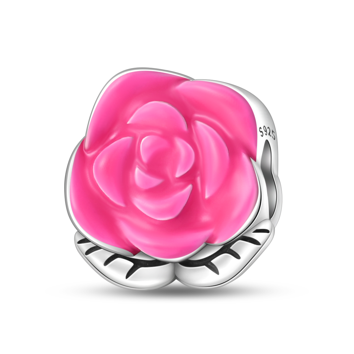 Romantic Sweet Rose Charm